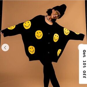 The Most Fun Oversized Cardigan